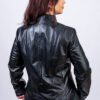 Дамско вталено кожено яке VK- A 3 от ГОЯ Leather. Нов втален модел за сезон пролет и есен. 100% естествена агнешка кожа.