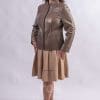 Дамско кожено яке от ГОЯ Leather. Нов модел кожено яке в колекцията на ГОЯ Leather. Изработено от 100% естествена кожа- агнешка напа. Късо яке подходящо за сезони пролет и есен.