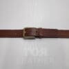 Кожен колан цвят камел от ГОЯ Leather. Нов модел кожен колан 100% естествена кожа.