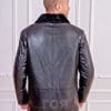 Елегантен мъжки кожух от ГОЯ Leather. Нов елегантен модел кожух с класическа линия. Изработен от 100% естествена агнешка кожа.