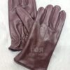 Кожени мъжки ръкавици в кафяво от ГОЯ Leather. Ръквици изработени от 100% естествена кожа подплатани с тънък хастар от полар за пролет и есен.