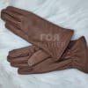 Дамски ръкавици от ГОЯ Leather. Дамски ръкавици. Моделът е изработен от мека и финна агнешка напа с поларен хастар овътре. 100% естествена кожа