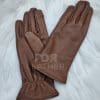 Дамски ръкавици от ГОЯ Leather. Дамски ръкавици. Моделът е изработен от мека и финна агнешка напа с поларен хастар овътре. 100% естествена кожа