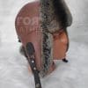 Кожена шапка ушанка от ГОЯ Leather. Шапка изработена от 100% естествена кожа. Използваните естествени материали са агнешка напа и рекс-чинчила. Лек, топъл и комфортен модел. Шапката е унисекс.