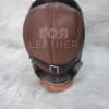 Кожена шапка ушанка от ГОЯ Leather. Шапка изработена от 100% естествена кожа. Използваните естествени материали са агнешка напа и рекс-чинчила. Лек, топъл и комфортен модел. Шапката е унисекс.