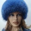 Дамска кожена шапка с лисица от ГОЯ Leather. Шапка изработена от 100% естествена кожа, комбинация от агнешка напа и лисица.