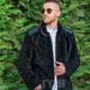 Мъжко луксозно яке от агнешки мутон. Ново предложение от ГОЯ Leather луксозно кожено яке. Моделът е изработен от висококачествен агнешки мутон с яка от норка.