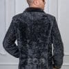 Мъжко луксозно яке от агнешки мутон. Ново предложение от ГОЯ Leather луксозно кожено яке. Моделът е изработен от висококачествен агнешки мутон с яка от норка.