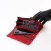 Дамски кожен портфейл модел- 485 Продуктът е ръчно изработен от 100% естествена телешка кожа и не съдържа никакви вредни за здравето активни вещества. Нов луксозен модел дамски портфейл от ГОЯ Leather.