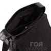 Мъжка кожена чанта модел-353 от ГОЯ Leather. 100% естествена телешка кожа. Луксозна чанта от естествена кожа.