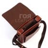 Мъжка кожена чанта модел-353 от ГОЯ Leather. 100% естествена телешка кожа. Луксозна чанта от естествена кожа.