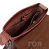 Мъжка кожена чанта модел-353 от ГОЯ Leather. 100% естествена телешка кожа. Луксозна чанта от естествена кожа.