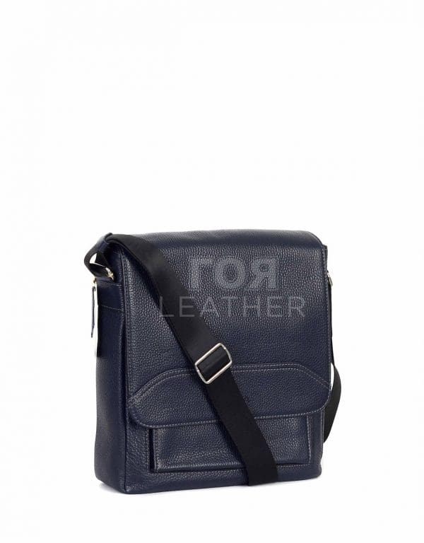 Мъжка кожена чанта модел-353 от ГОЯ Leather. 100% естествена телешка кожа. Луксозна чанта от естествена кожа.