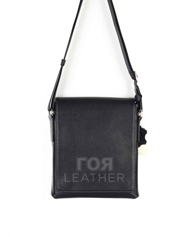 Мъжка кожена чанта модел-324 от ГОЯ Leather. 100% естествена телешка кожа. Луксозна чанта от естествена кожа.