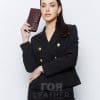 Дамски кожен портфейл модел- 428 Продуктът е ръчно изработен от 100% естествена телешка кожа и не съдържа никакви вредни за здравето активни вещества. Нов луксозен модел дамски портфейл от ГОЯ Leather.