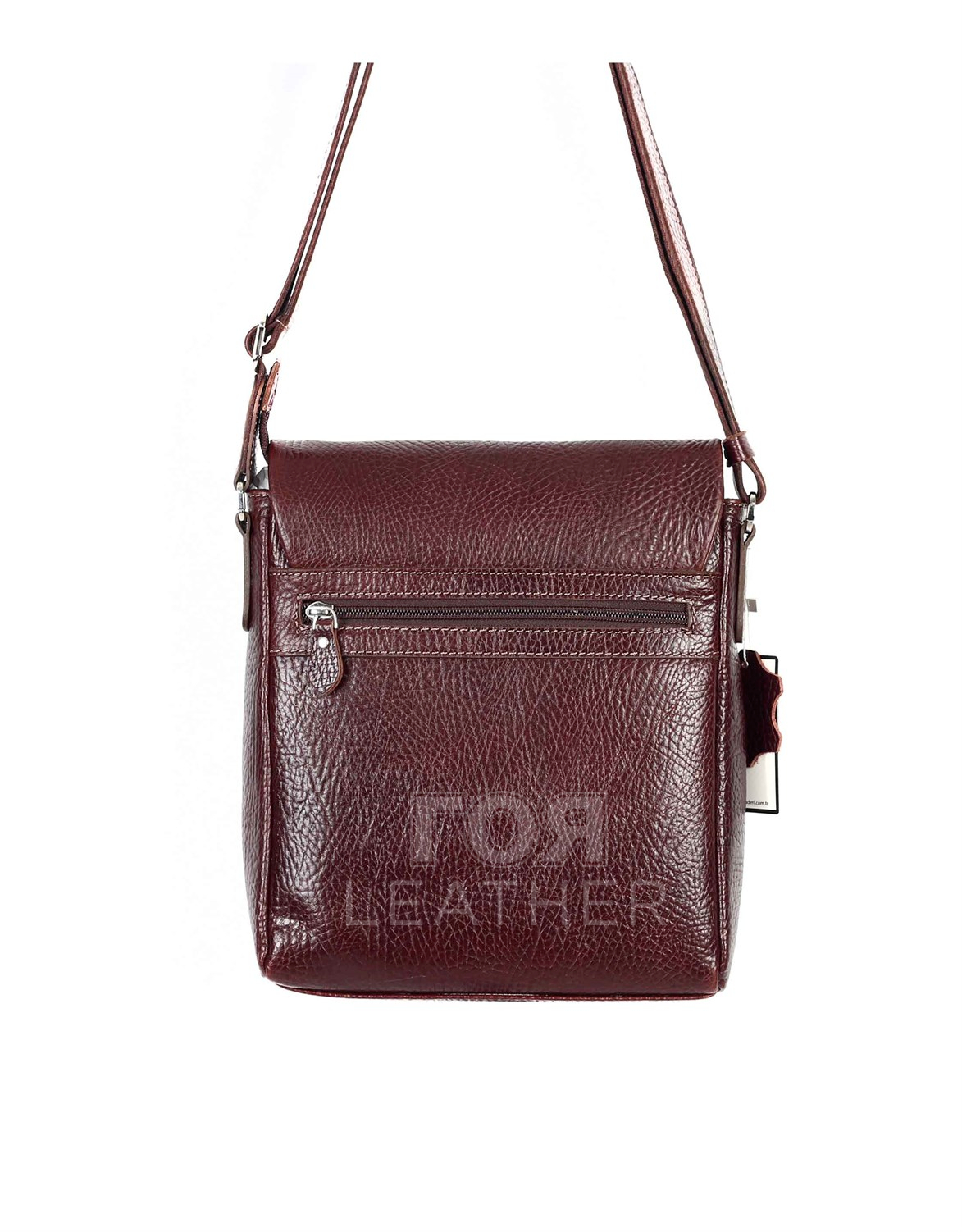 Кожена чанта за рамо модел-323 от ГОЯ Leatner. 100% естествена кожа. Нов модел мъжка кожена чанта.