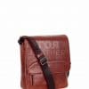 Мъжка кожена чанта модел-353 от ГОЯ Leather. 100% естествена телешка кожа. Луксозна чанта от естествена кожа.