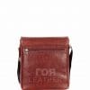 Мъжка кожена чанта модел-353 от ГОЯ Leather. 100% естествена телешка кожа. Луксозна чанта от естествена кожа.