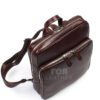 Кожена раница модел AKA- 905 от ГОЯ Leather 38см -27см - 9см Характеристики на кожената раница: Могат да използват мъже и жени Отпред има голям джоб с цип Отзад има отделение с цип Има двойни презрамки От вътрешната страна има отделение с цип Презрамката за рамо е регулируема Има защитно отделение и джоб от вътрешната страна Моделът е от естествена телешка кожа и е на марката AKA.